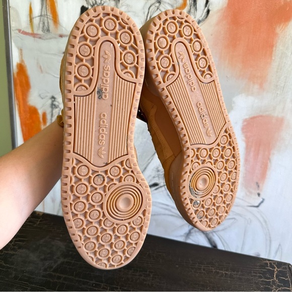 Adidas Originals Forum Mid sneakers in light brown size 11.5 - Picture 13 of 13